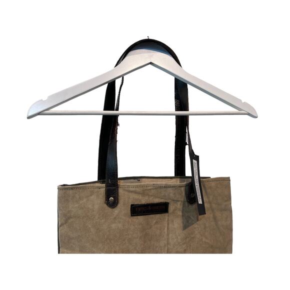 Vintage Addiction "Thankful and Grateful" Rectangular Lined Tote Bag NEW - Picture 6 of 14